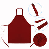 Adjustable bib apron